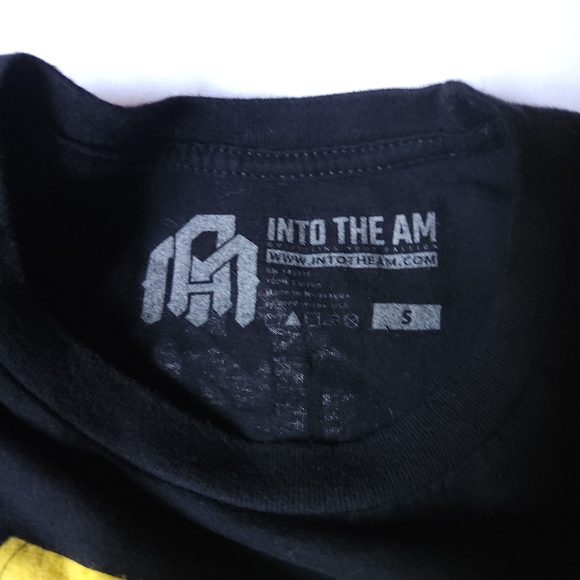 Into The AM Octopus Mech Robot Mobile Suit Pilot Men S Black Graphic Tee T-Shirt - Picture 5 of 5